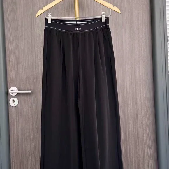 ALO Black Yoga Pants Casual Formal sportswear (perfect state) ❣❣ - Picture 2 of 10